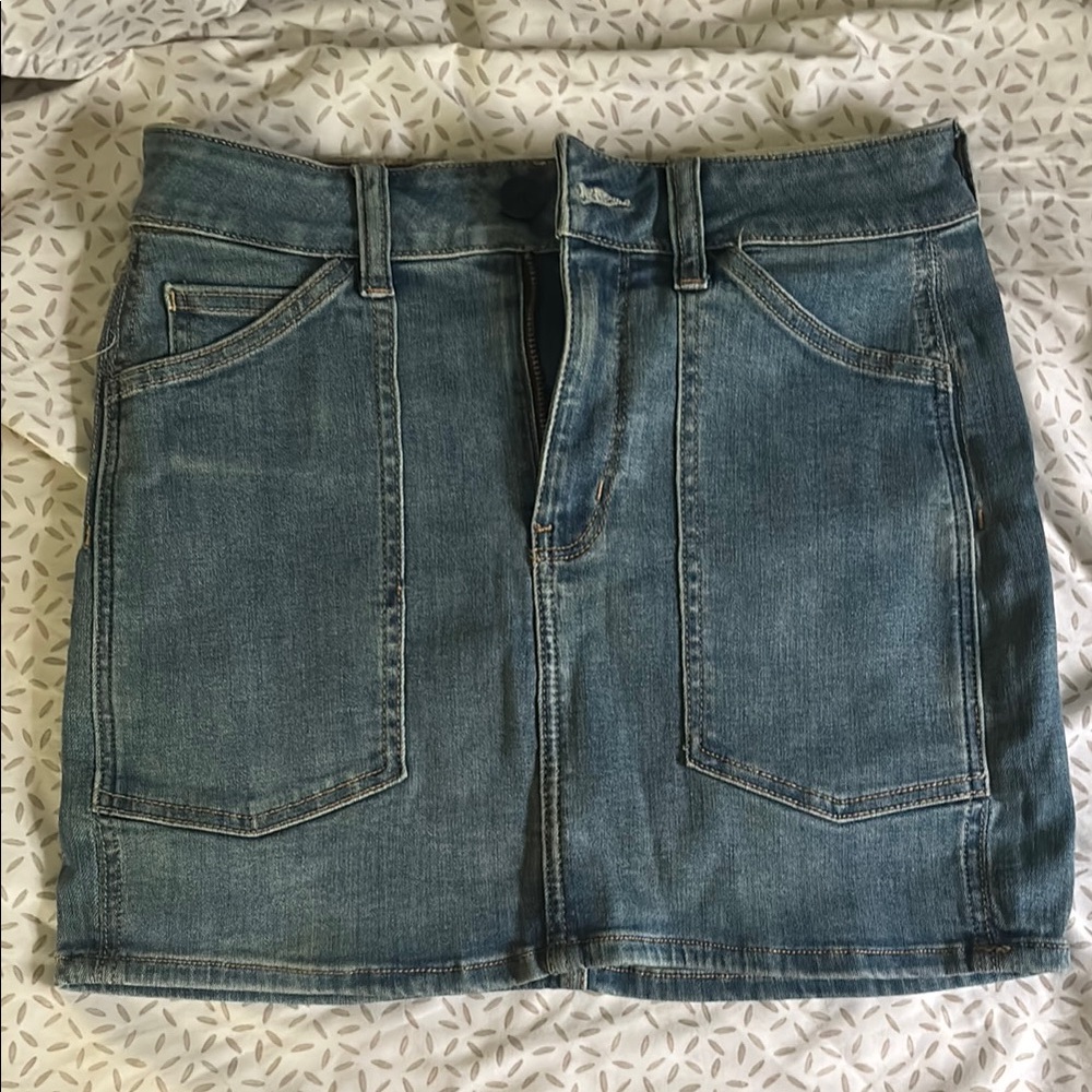 American Eagle Denim Mini Skirt